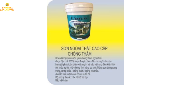 SƠN NGOẠI THẤT CAO CẤP CHỐNG THẤM