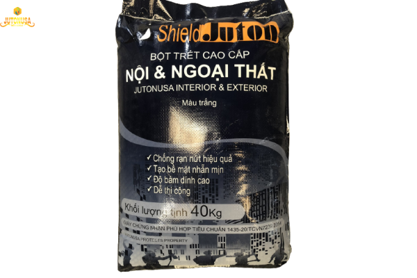 Bột trét tường nội - ngoại thất juton màu đen